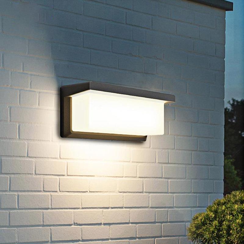 简约壁灯防水过道楼梯庭院门口室外led超亮阳台过道灯浴室墙壁灯