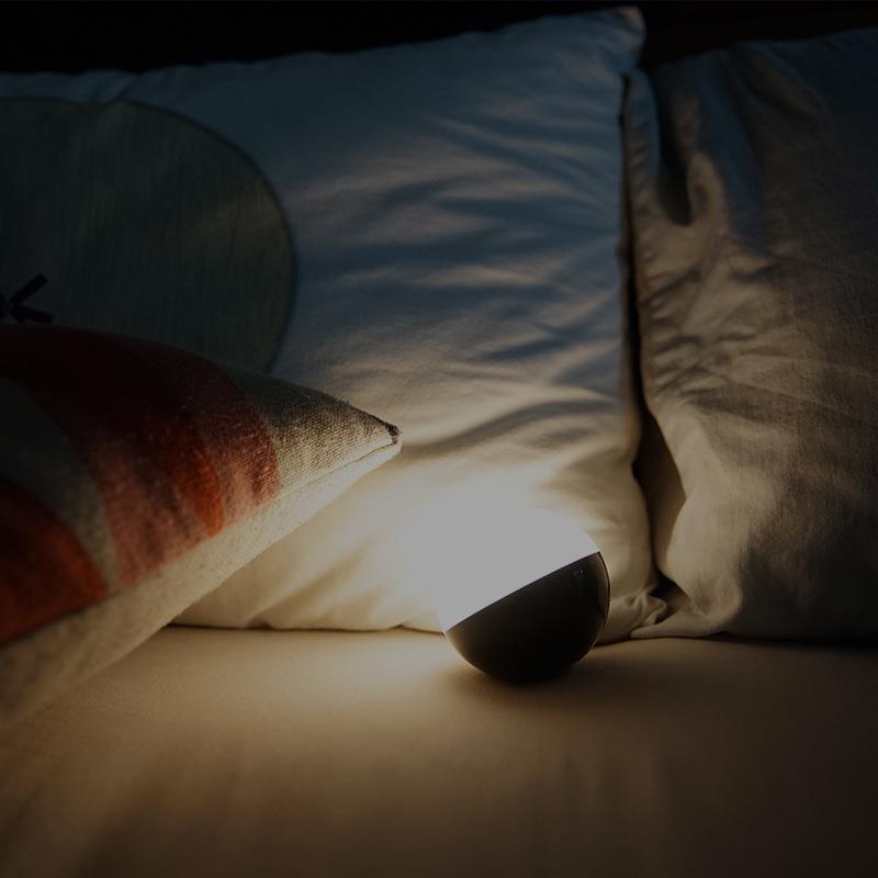 酷毕led小夜灯触控吸盘便携式usb充电床头夜光灯宝宝卧室护眼灯