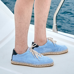 舒适百搭透气夏季 北町盛夏上新 休闲皮鞋 渔夫鞋 一路向阳2026