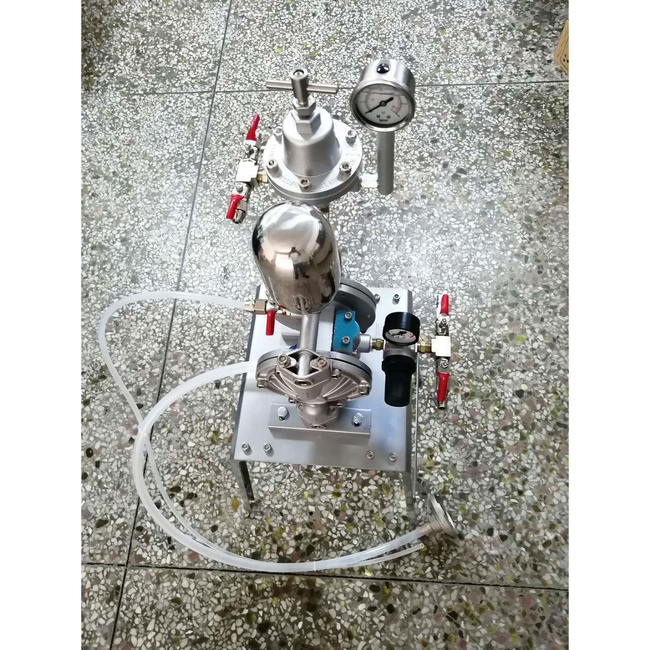 厂商气动双隔膜泵浦铝合金输送泵涂装油漆供漆系统喷涂泵