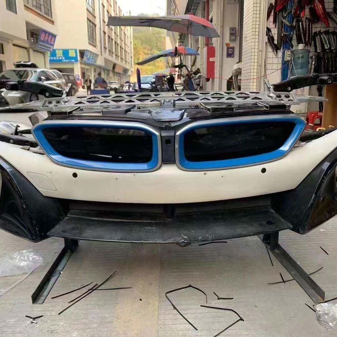 适用于宝马i3i8前嘴机盖前后保险杠大灯叶子板中网原装拆车