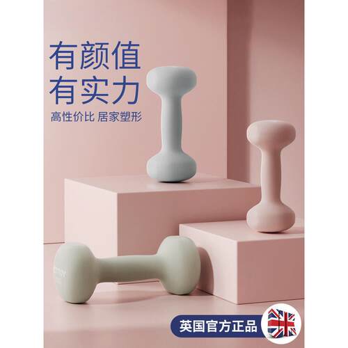 哑铃女士健身家用实心铁小哑铃力量训练器材初学者练臂肌亚铃