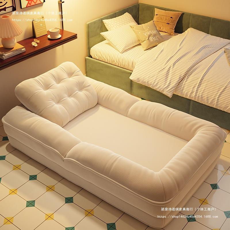 人类狗窝懒人沙发可躺可睡单人榻榻米折叠躺椅单人阳台卧室沙发床