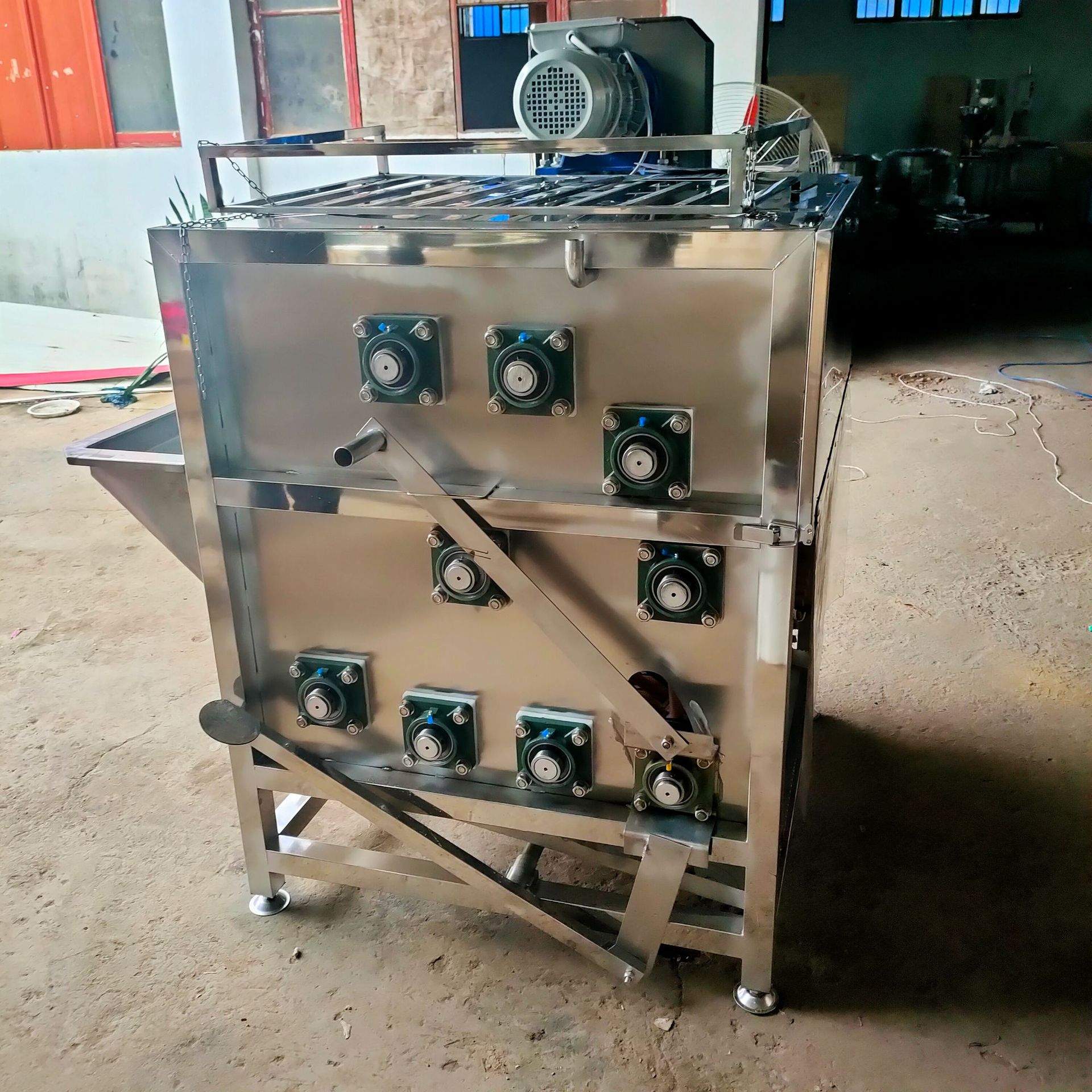 家用七辊家禽脱毛机 鸡鸭鹅脱毛机 家禽烫脱一体机