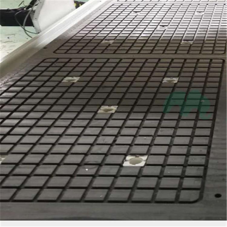 pvc板真空吸附板雕刻机台面雕刻机配件黑色塑料板