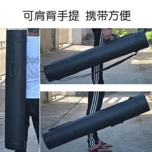 DOSN大号加长皮纹图筒伸缩画筒图纸筒图筒收藏筒画桶海图桶标图筒