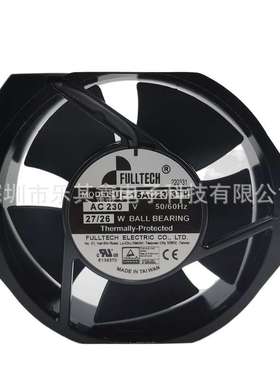 UF15AC23BTH AC230V 50/60HZ 27/26W FULLTECH机箱机柜带电容散热