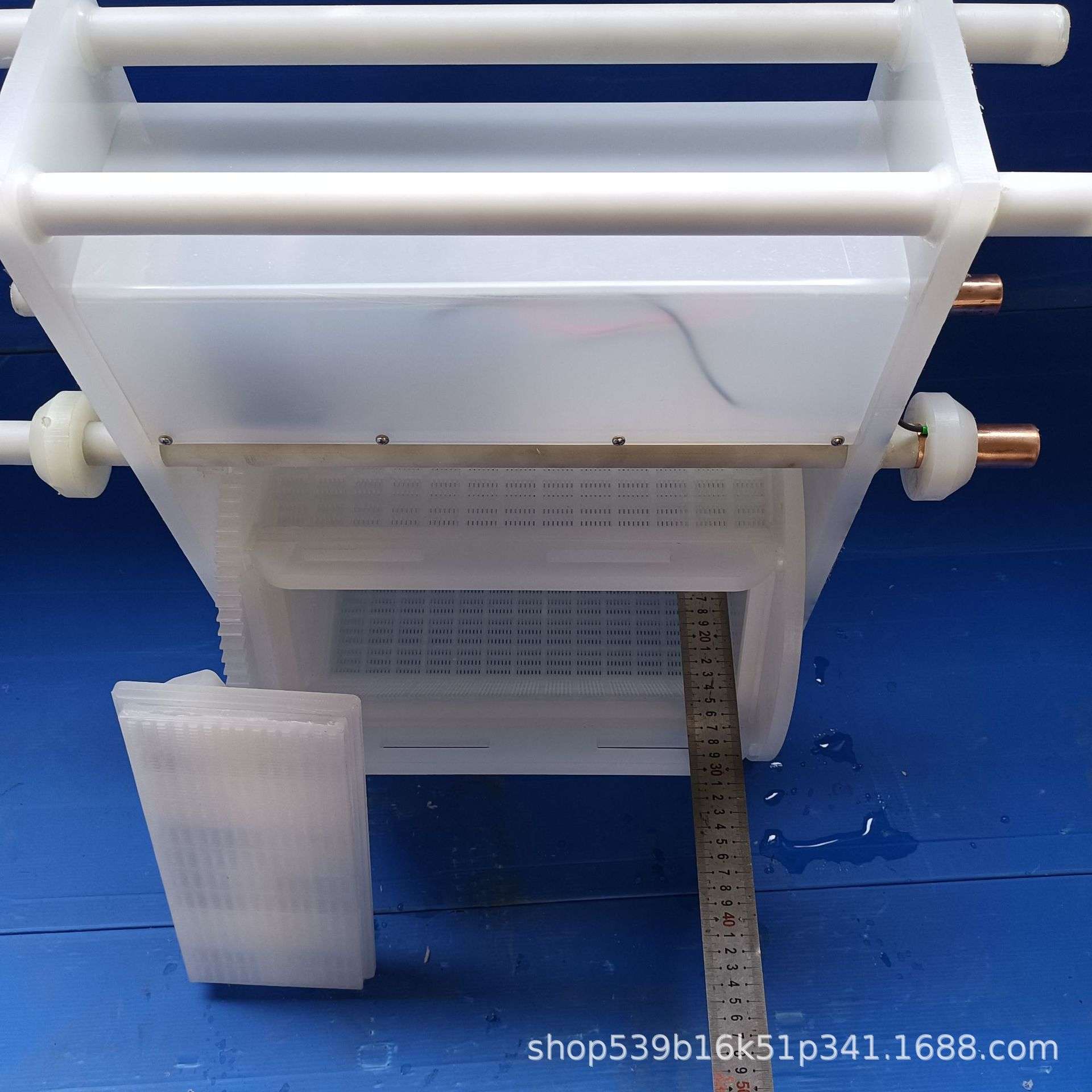 电化学镀酸洗磷化滚桶筒笼篮塑料6-9公斤15L直流24V自转0.8孔镀机