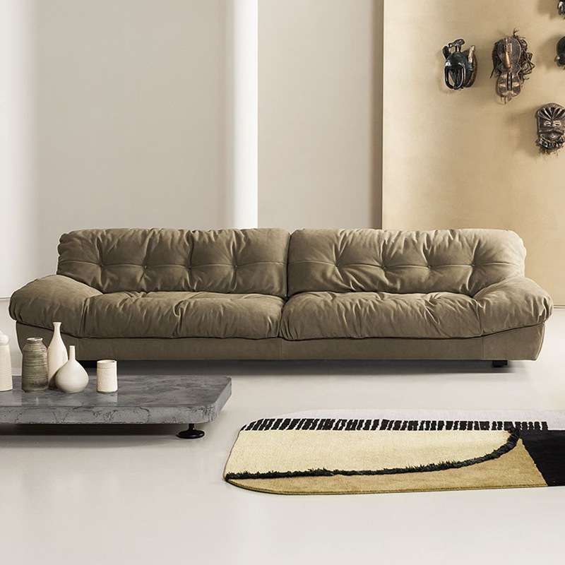 意式极简磨砂技布沙发Baxter羽绒云朵沙发客厅小户型布艺科技布