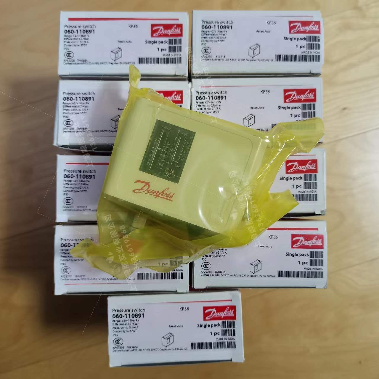 丹佛斯Danfoss压力开关/控制器KP36 060-110891 KP35 060-113391