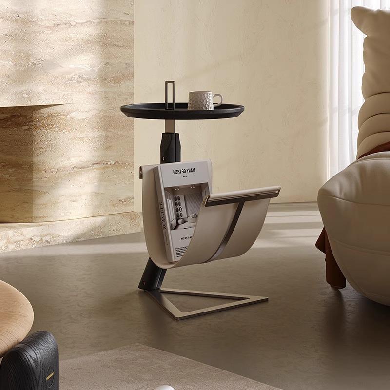 现代简约沙发边几轻奢风床头置物架角几创意家具高级感网红小桌子