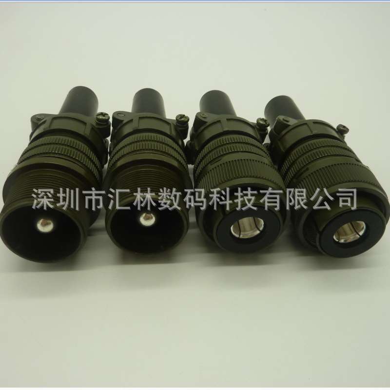 高品质连接器MS3106A20-2S单芯插头5015系列航空插头 大电流150A