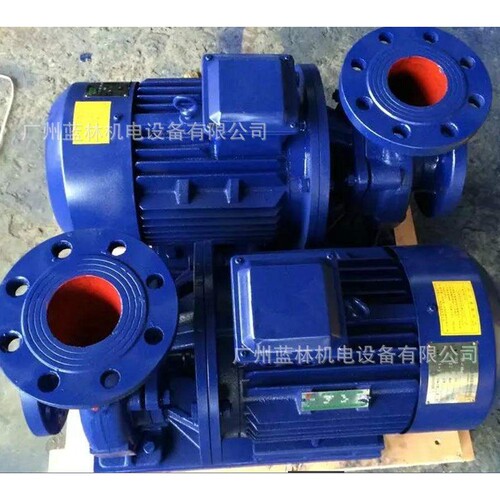 ISWR65-160卧式管道泵 ISWR型卧式热水管道离心泵 4kw卧式管道泵