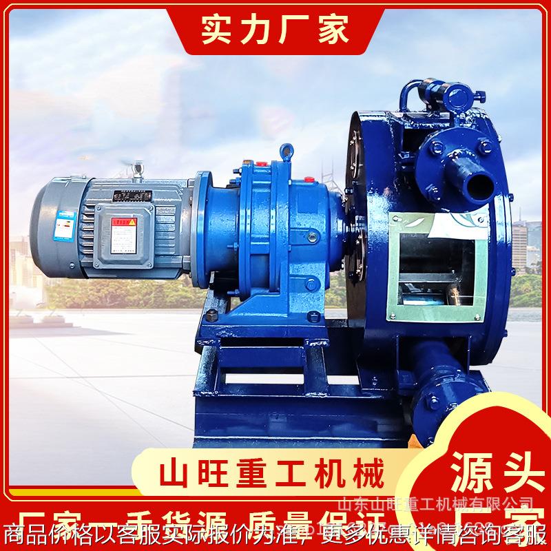 双管大吸力蠕动泵挤压式工业软管泵大流量排污水泵粘稠液体输送泵