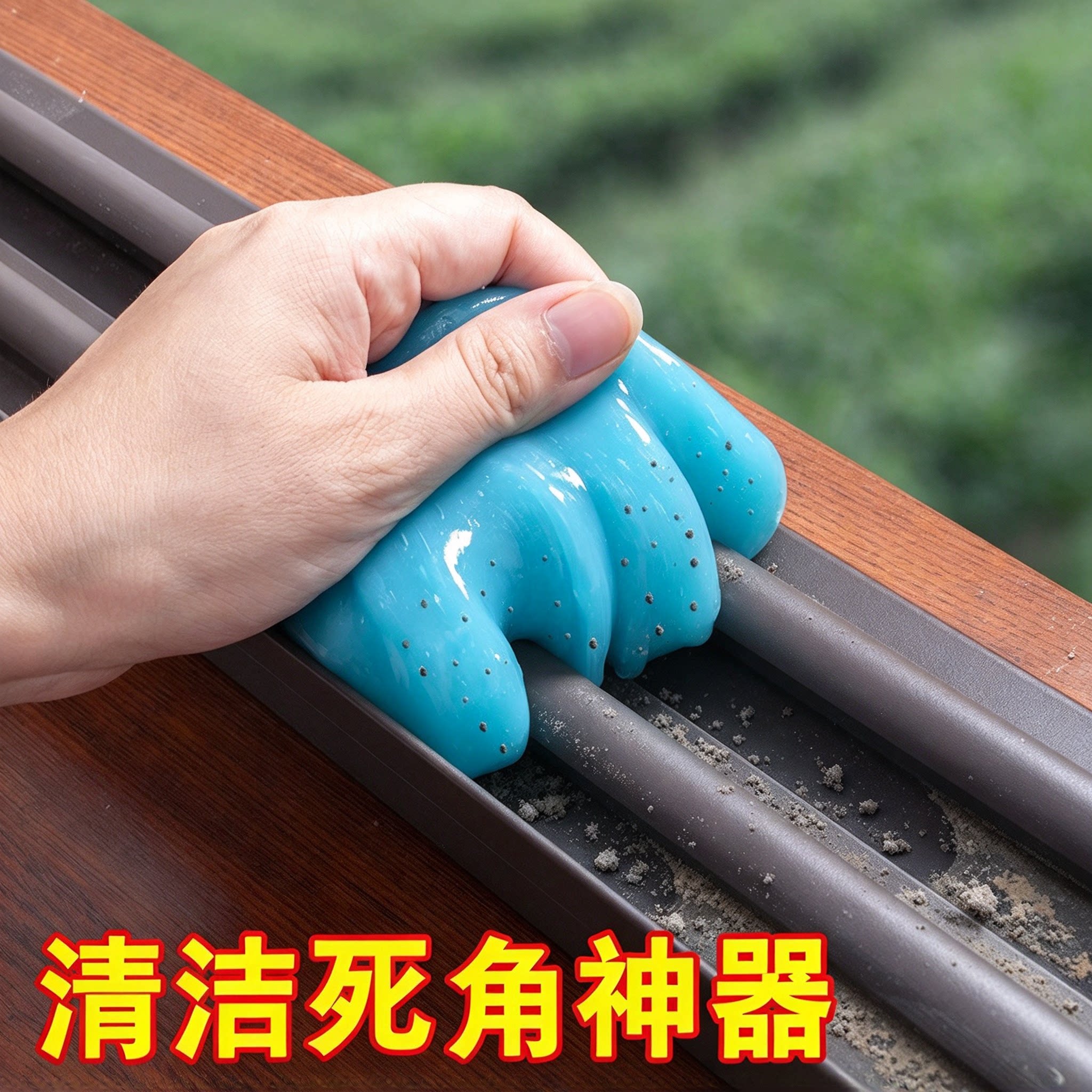 多功能窗户缝隙玻璃清洁软胶