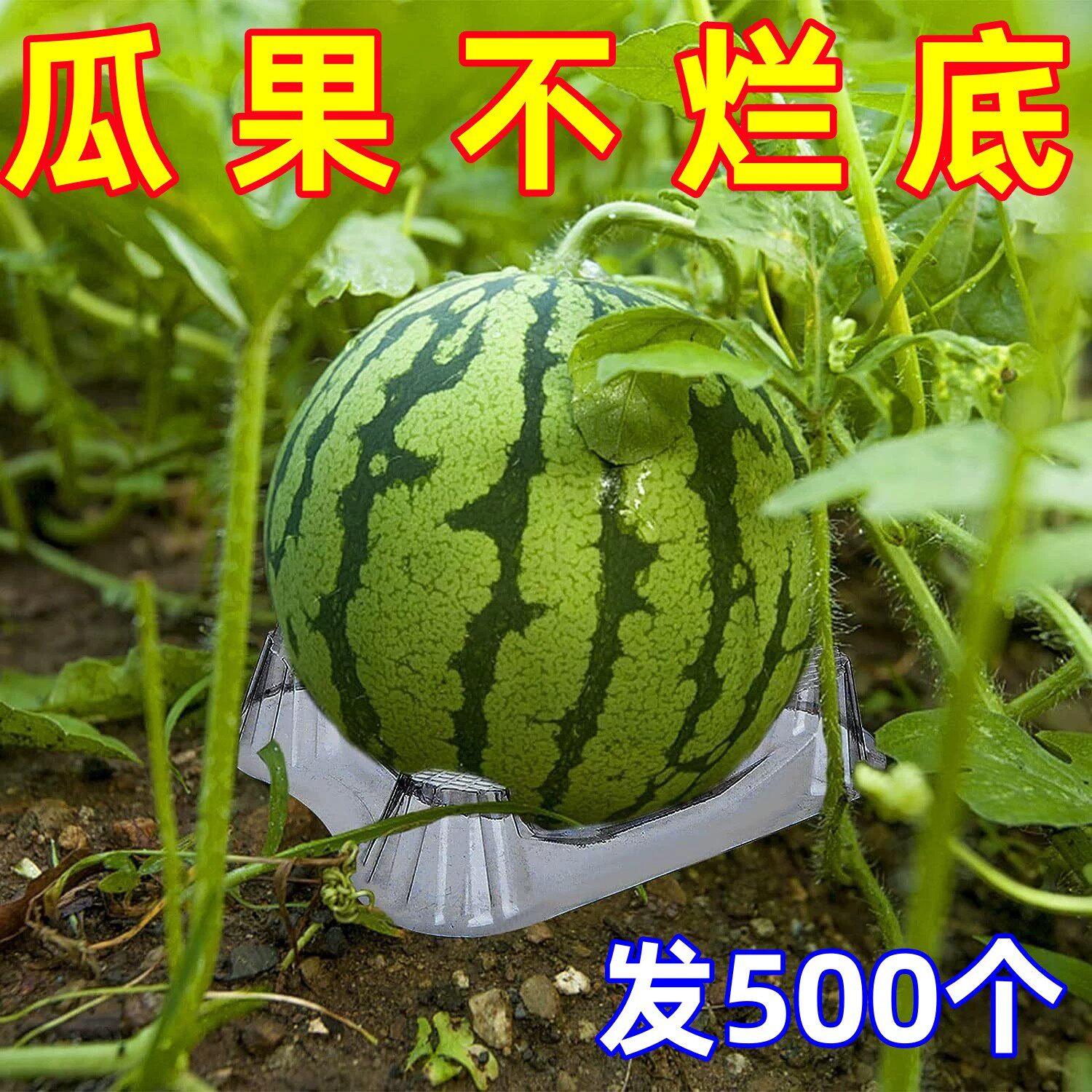 西瓜托盘支撑架子哈密瓜南瓜瓜果种植农用防腐烂塑料稳固瓜托瓜垫