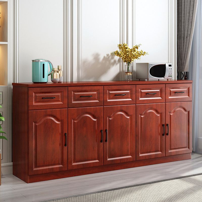 餐边柜实木储物柜茶水柜柜子收纳简约中式客厅靠墙储物柜墙边柜,住宅家具,餐边柜,淘宝优惠券,粉丝福利购,淘宝优惠卷