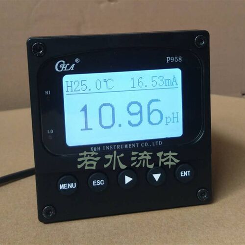 P958线上PH计仪表酸度计PH分析仪工业ORP计控制器玻璃PH电极监视