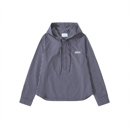 YS MERCH 格纹套头衬衫