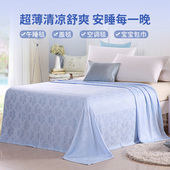 竹纤维纱布盖毯夏天毯子薄款 儿童单人 双人冰丝婴儿冰丝毯宝宝夏季