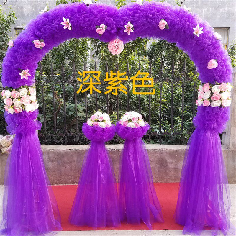 气球攻门开业婚庆装饰场景布置拱门农村店铺造型惊喜装扮典礼庆祝