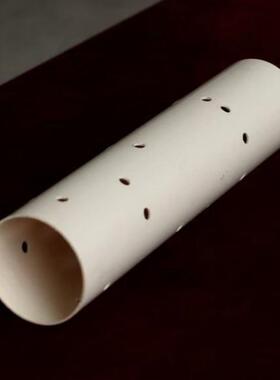 现货75nm直径pvc打孔管透水渗水管花园浇地农用塑料硬式透水管