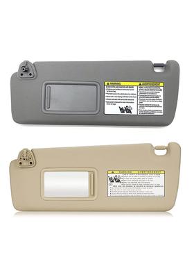 适用于汉兰达遮阳板04-07年74320-48260-a0汽车前挡化妆镜不带灯