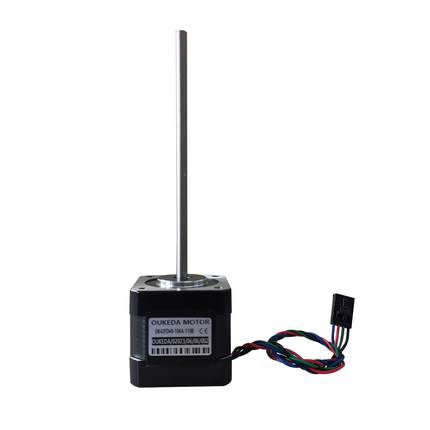 OK42FD40-104A-110BLongaxis42steppermotorNEMA17long110