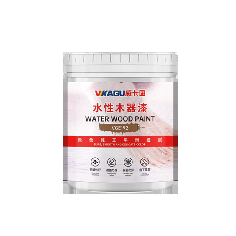 威卡固VGE192水性木器漆柠檬黄色1kg
