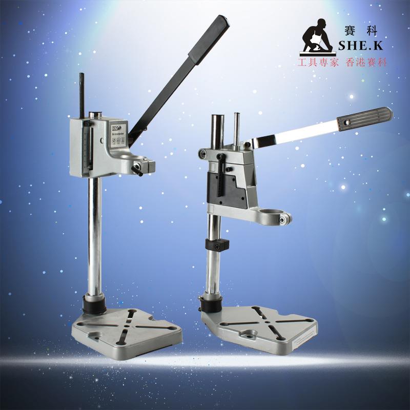 精品电钻支架手电钻变微型台钻电钻变台钻升降支架台虎钳1134B