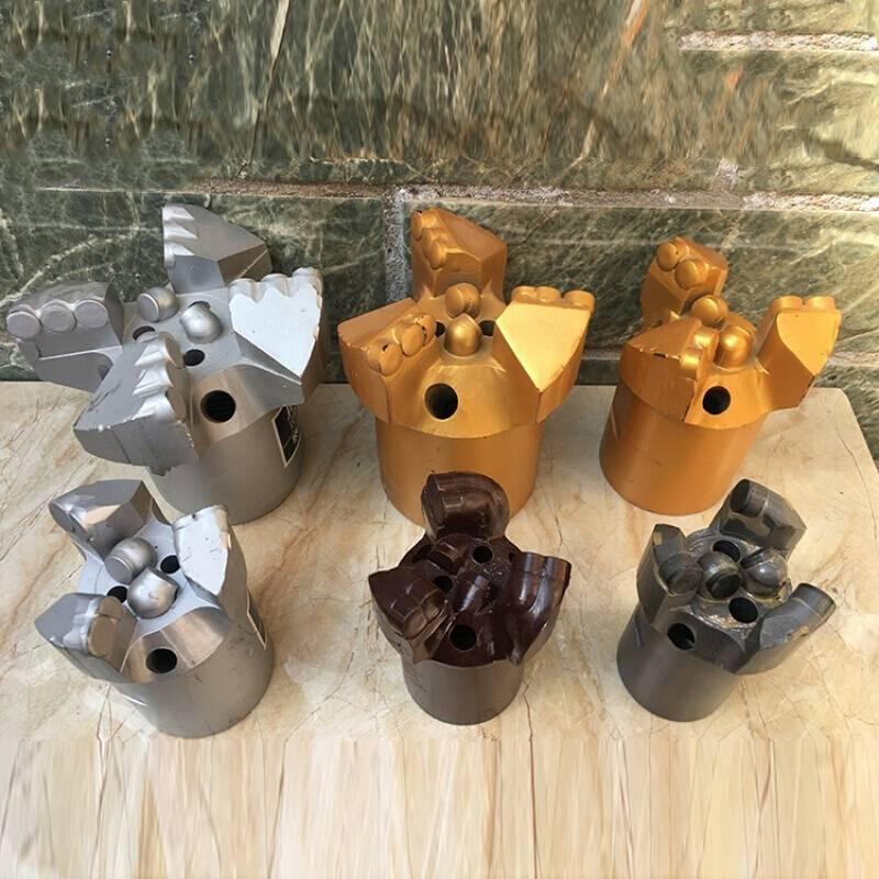 煤矿用金刚石复合片水井打井钻头三翼勘探锚杆地质pdc取芯钻头