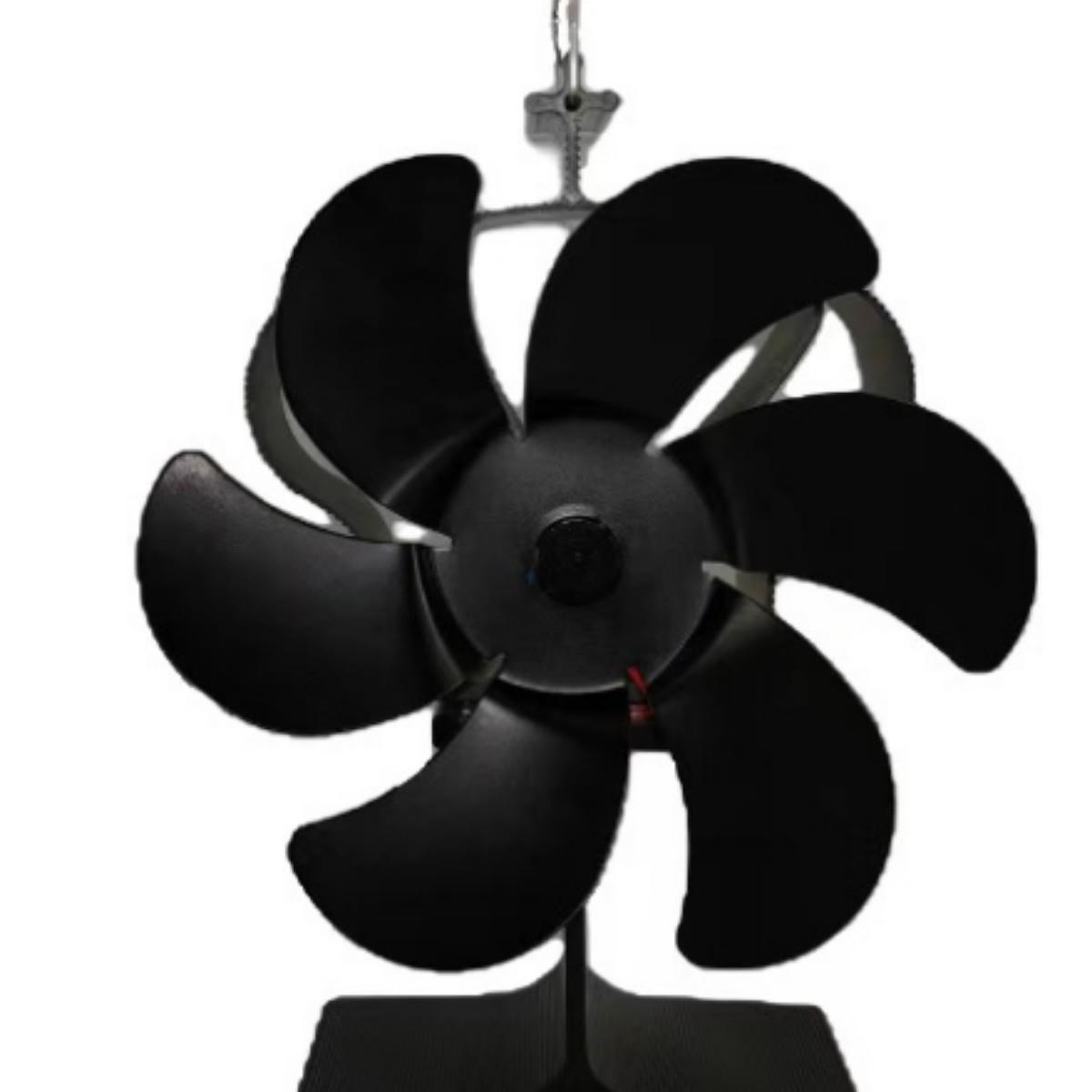 LT371壁炉风扇热动力无需电源动高温6叶