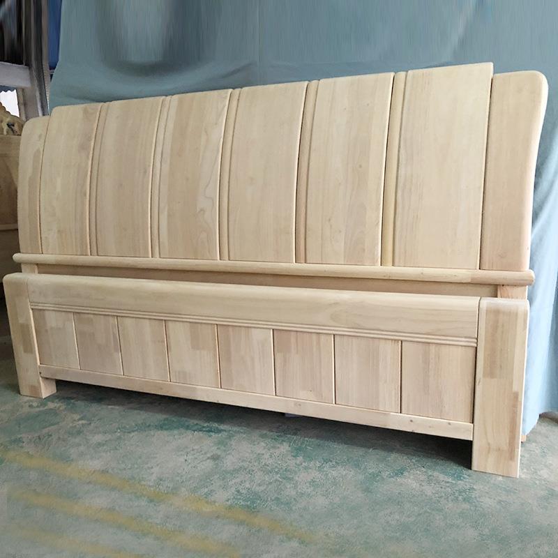 现代简约休闲美式欧式意式韩式日式单双人结婚床流行款8085D#