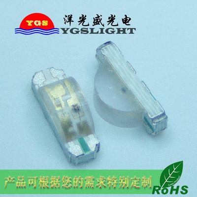 实单必成led1204红翠绿双色2.0T厚体积1206侧发红纯绿双色共阴