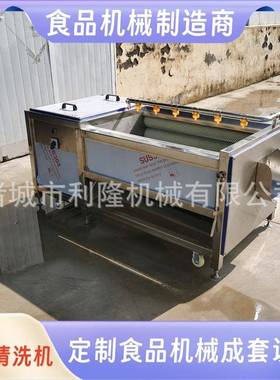 多功能毛辊清洗机土豆红薯大姜脱皮机猪蹄猪头清洗黑炭机