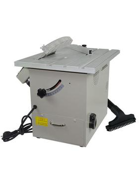 工厂插电款无尘锯木地板无尘切割机多功能一体式台锯木工电锯