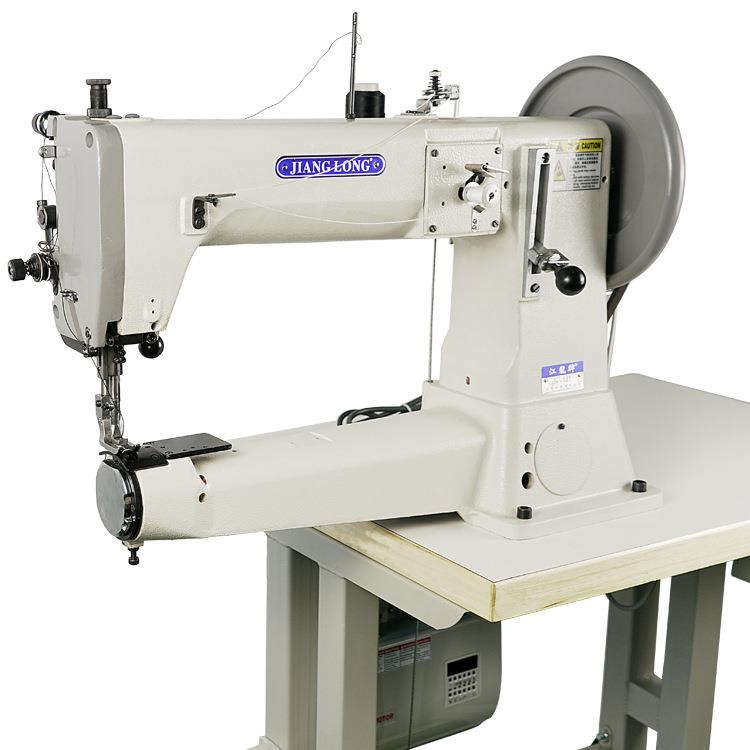 江龙441超厚料粗线工业缝纫机拉杆箱沙发马鞍皮脚垫硬料重型慢速