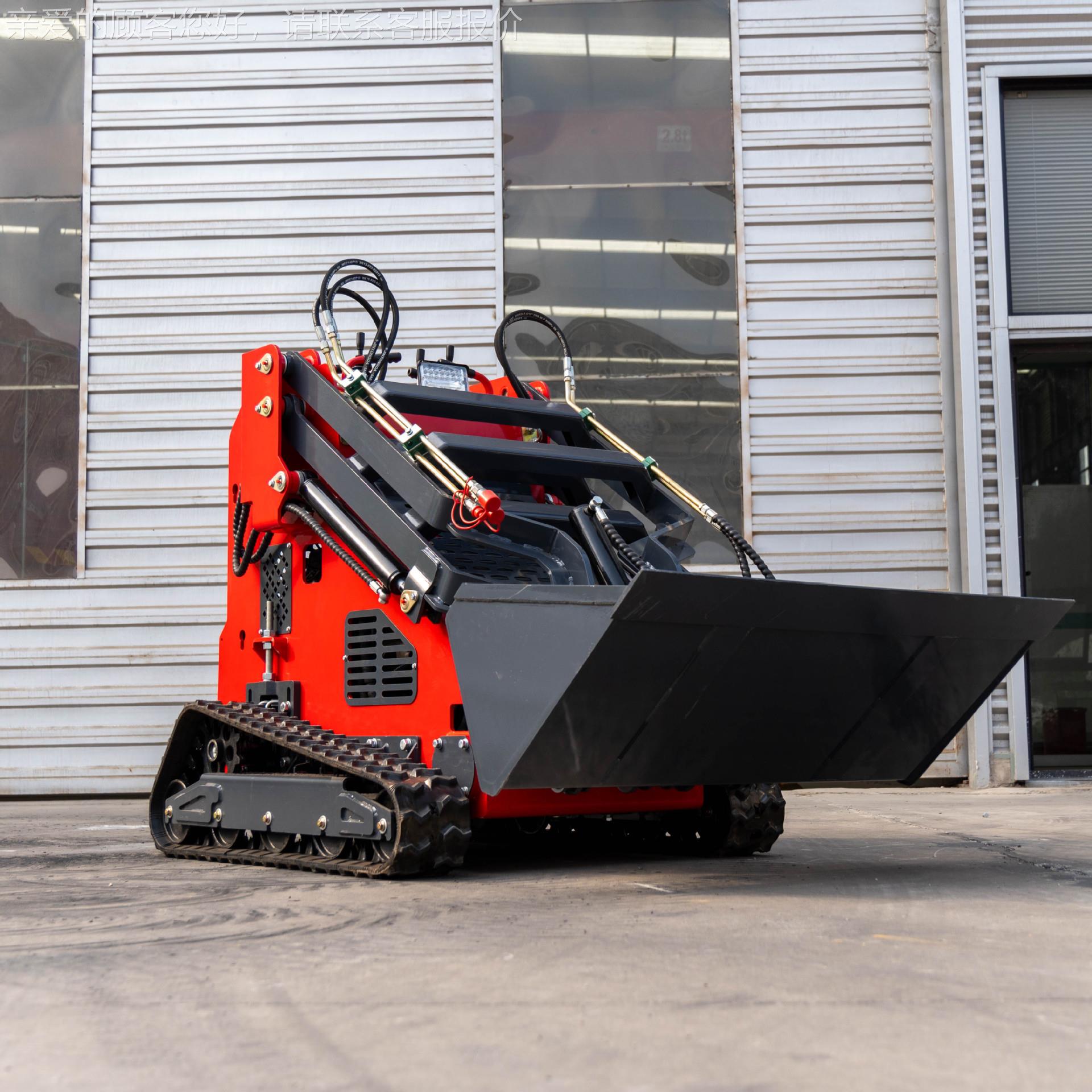 HT30型履式滑4装载移机 430kg带铲土装载机 小型滑移机 出口115美