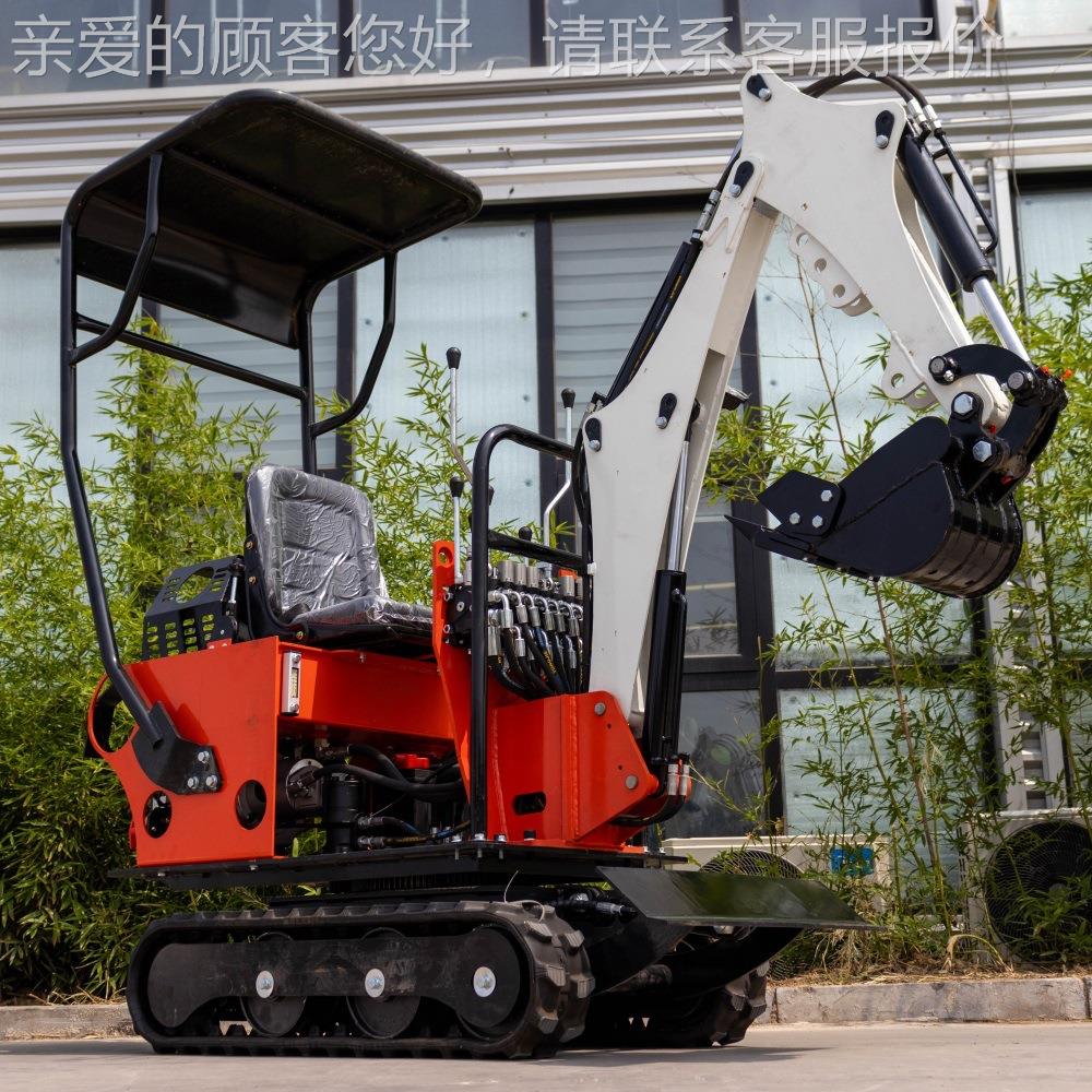 源头工微型履带HT08微型液压挖掘T机 厂H08果园蔬大棚种植菜农用