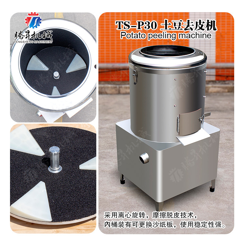 磨砂去皮机 专业土豆清洗去皮机 不锈钢土豆磨皮机 土豆削皮机