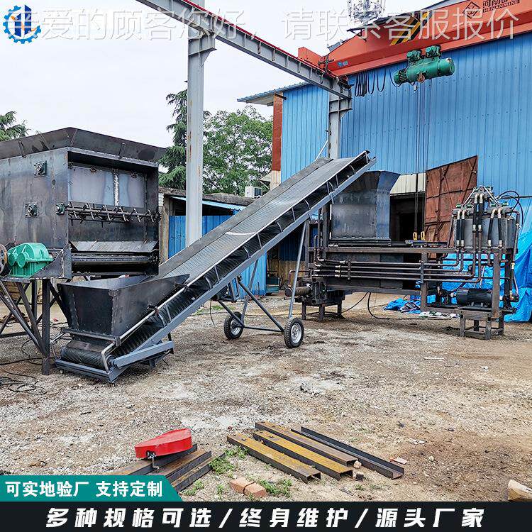 苇秆秸打包装袋 河北玉芦HW-02-H1米机秸秆打包机 木屑草粉打包机