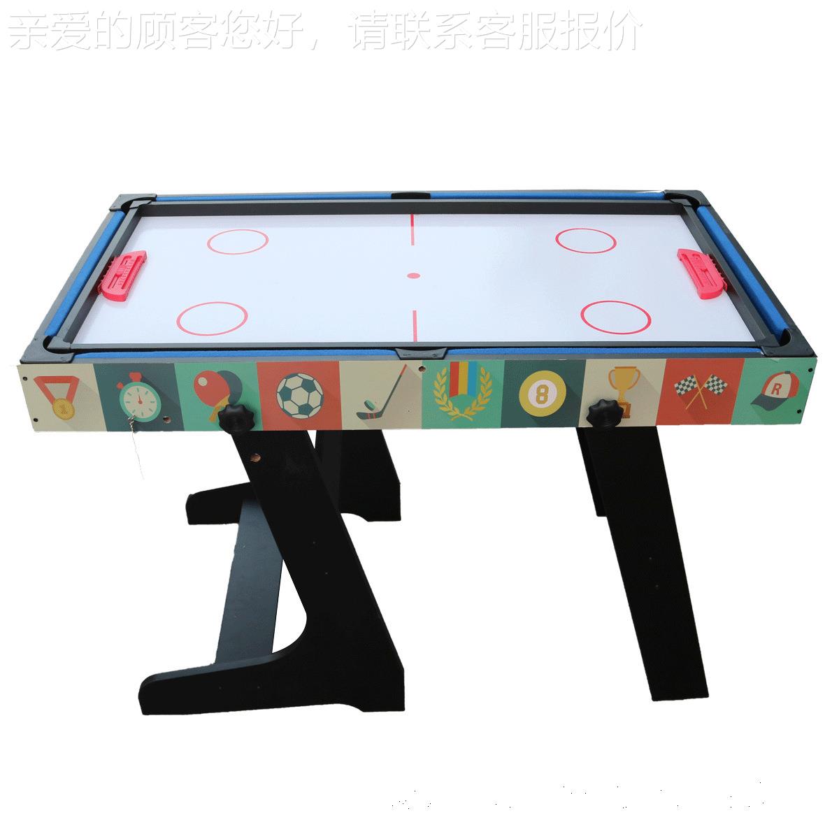 欧美款4合1多SUM- 482爆能游戏桌台球桌乒家乓球曲棍球足功球桌用