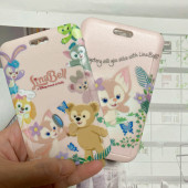 可爱卡通证件套公交卡保护套学生饭卡校园门禁证件门卡套钥匙链绳