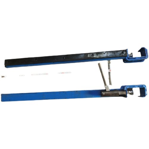 玻璃中空L架速压杆仓储中转固定玻璃架子压紧铁杆快速移动胶条压