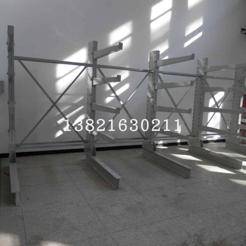 天津重型悬臂货架仓储库房PVC五金属钢管铝材工业厂房加厚单双臂