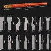 多功能除胶刀片 拆cpu撬刀手机主板维修芯片拆卸焊接工具铲刀片