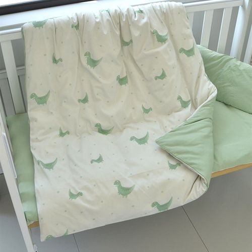 婴儿被套纯棉A类针织柔软儿童床品新生儿宝宝被罩床单幼儿园定制