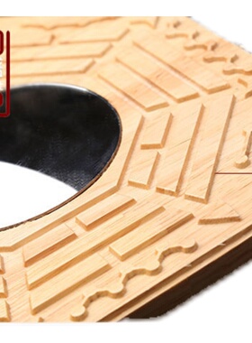 桃木八卦镜摆件凸镜凹镜太极阴阳镜家居商铺家用大门口挂件门对门