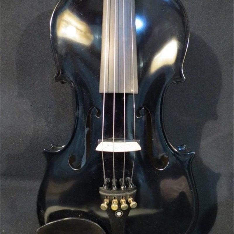 畅想乐器电子黑色中提琴 演奏电声中提琴15-16寸 乌木配件