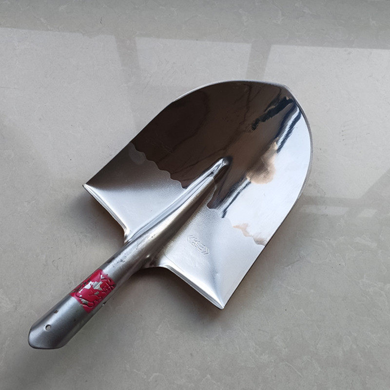 不锈钢尖头白钢锹农用加厚锰钢圆头挖树铁锹挖土翻地全钢铁锨尖锹,农机/农具/农膜,锹,淘宝优惠券,粉丝福利购,淘宝优惠卷